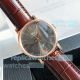 Fake IWC Portofino rose gold caseCitizen 8215 movementbrown leather strap (5)_th.jpg